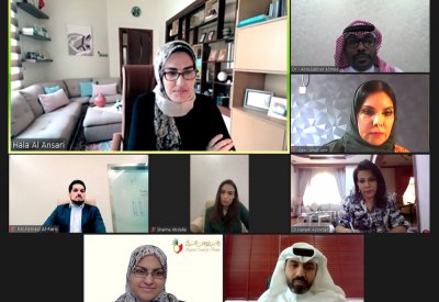 الأنصاري تطلع على مرئيات جمعية الحقوقيين لدعم ملف المرأة