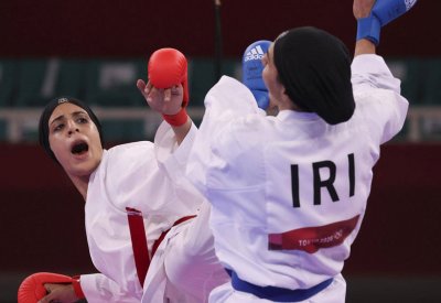 فريال عبد العزيز تضمن ميدالية جديدة بالكاراتيه لمصر