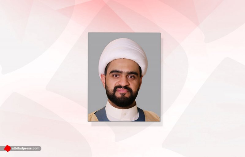 الشيخ ميثم الدغاس الواعظ الشرعي بوزارة العدل والشؤون الإسلامية والأوقاف.