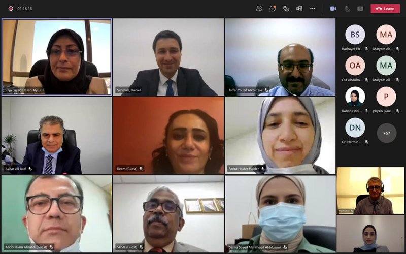 برنامج "صحتي" ينظم اللقاء التعريفي الرابع مع منتسبي المستشفيات الحكومية