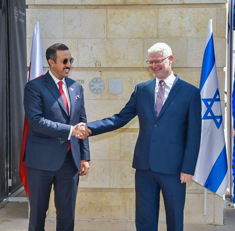 وكيل الخارجية للشؤون السياسية يترأس اجتماع لجنة التنسيق المشترك بين مملكة البحرين ودولة إسرائيل