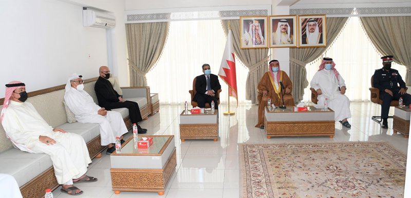 رؤساء مآتم المحرق يؤكدون دعم الفرق والكوادر الطبية