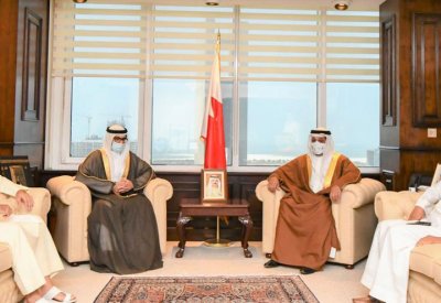 معالي وزير المالية والاقتصاد الوطني يستقبل سمو محافظ المحافظة الجنوبية
