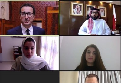 المؤيد يبحث مع وزير الشباب والرياضة المغربي  سبل التعاون المشترك