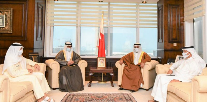 معالي وزير المالية والاقتصاد الوطني يستقبل سمو محافظ المحافظة الجنوبية