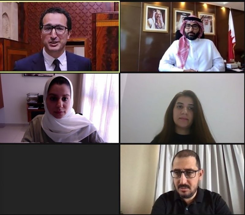 المؤيد يبحث مع وزير الشباب والرياضة المغربي  سبل التعاون المشترك