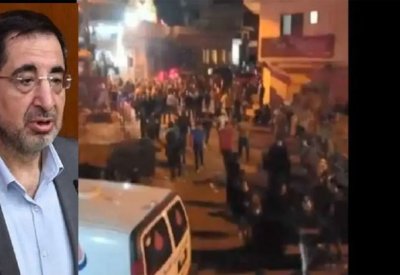 بالفيديو: غاضبين وجهوا اتهامات لنائب عن حزب الله واحتجزوه