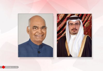 سمو ولي العهد رئيس مجلس الوزراء يهنئ رئيس جمهورية الهند بذكرى الاستقلال