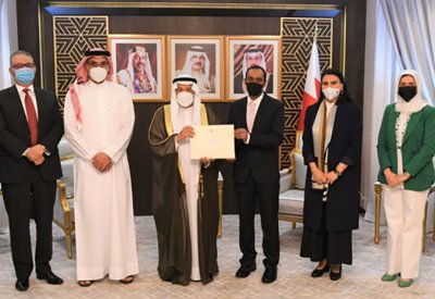 رئيس مجلس الشورى يستقبل المستشار العرادي