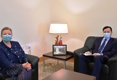مستشار جلالة الملك للشؤون الاقتصادية يستقبل سفيرة الجمهورية التركية