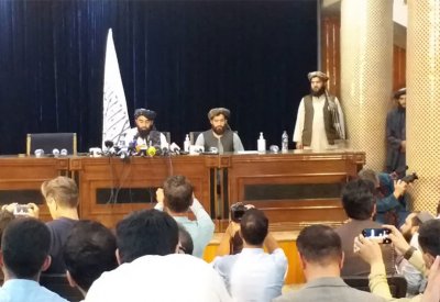 أول مؤتمر صحفي لحركة طالبان.. 5 رسائل مهمة