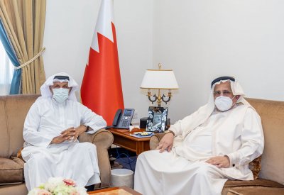 صالح بن هندي يستقبل رجل الأعمال فؤاد شويطر