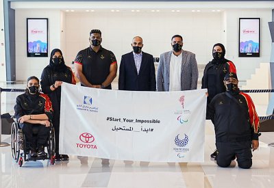 وفد البحرين لذوي العزيمة يغادر إلى طوكيو استعدادا للألعاب البارالمبية