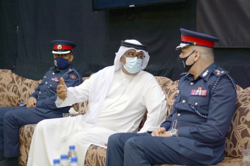 بالصور: العميد القطان يزور دمستان وبوري.. والدمستاني: دور "الداخلية" مميز