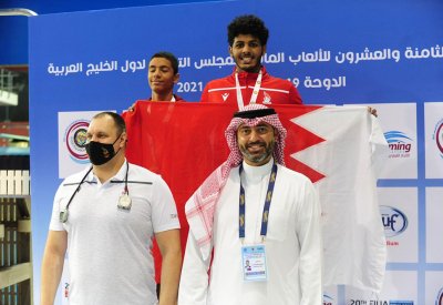 سباحوا البحرين يحققون ذهبيتان وفضيتان و3 برونزيات