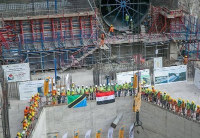 مصر تركب توربينات لتوليد الطاقة بسد عملاق في تنزانيا