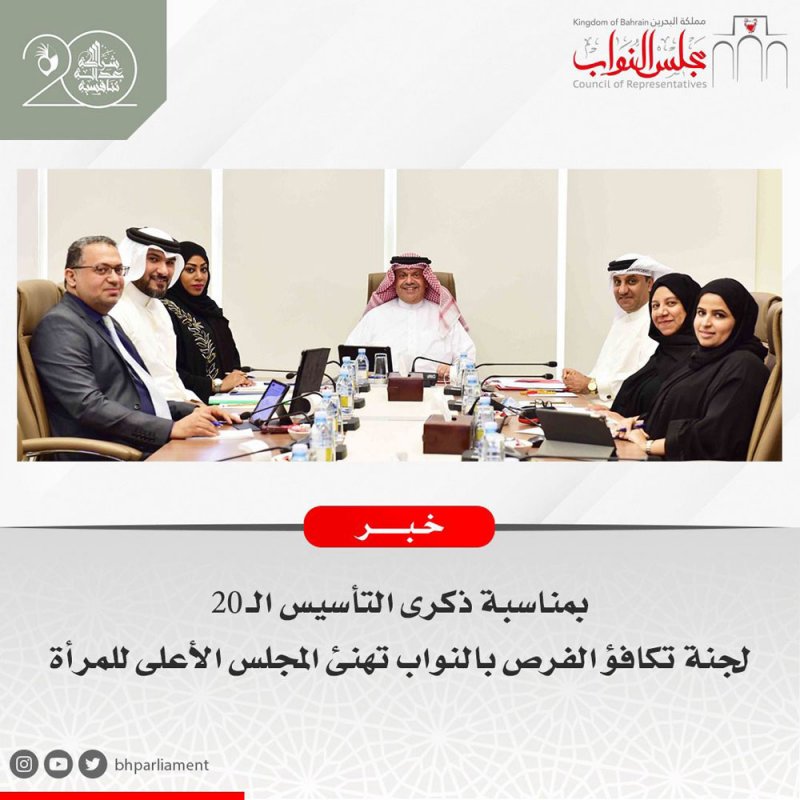 لجنة تكافؤ الفرص بالنواب تهنئ المجلس الأعلى للمرأة
