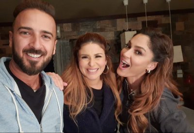 غرام سعد تنتهي من تصوير ”أسود غامق“