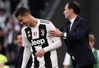 أزمة رونالدو تبدأ.. أليغري يتخذ قرارا غريبا في افتتاح الدوري