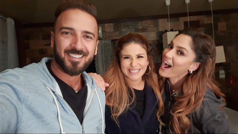 غرام سعد تنتهي من تصوير ”أسود غامق“