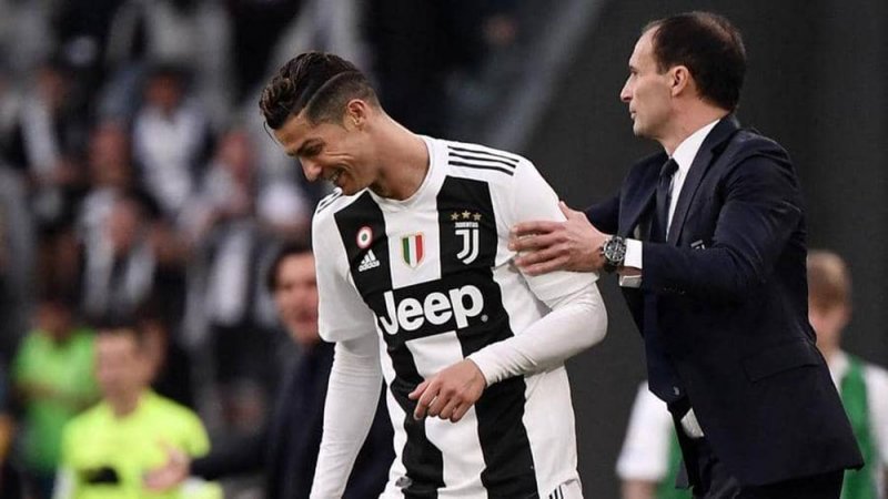 أزمة رونالدو تبدأ.. أليغري يتخذ قرارا غريبا في افتتاح الدوري