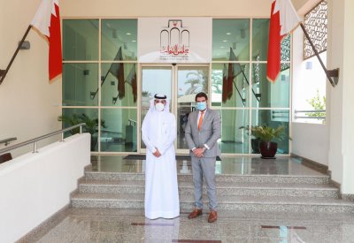 النائب غازي آل رحمة يبحث سبل تعزيز التعاون البرلماني مع السفير الأرجنتيني