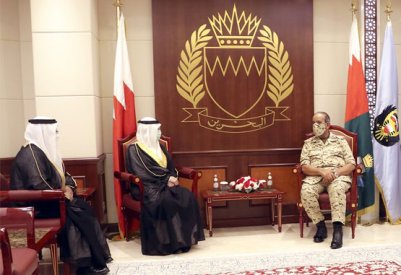 القائد العام لقوة دفاع البحرين يستقبل سفيري مملكة البحرين المعينين لدى الصين وإندونيسيا