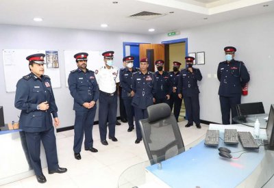 المفتش العام يطلع على الجاهزية الأمنية لمديرية شرطة المحافظة الجنوبية