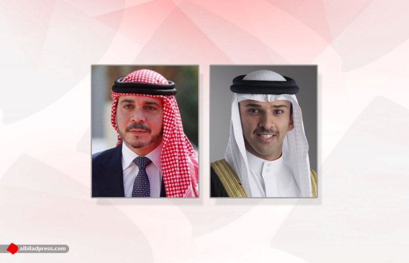 رئيس الهيئة التنفيذية للاتحاد الأردني لكرة القدم يهنئ علي بن خليفة