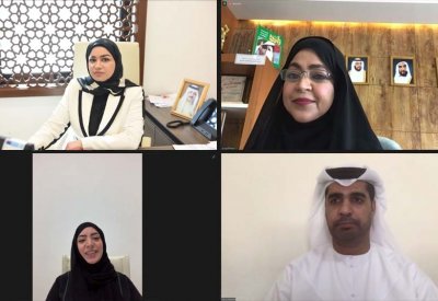 الحايكي تشارك في حلقة نقاشية عن تمكين المرأة الاماراتية - البحرينية في العمل البرلماني