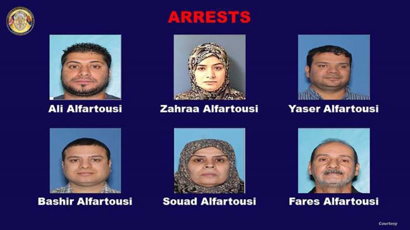 "حاولوا اختطاف ابنتهم الحامل".. اعتقال عائلة عراقية بأكملها في أريزونا