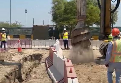 وزير الأشغال: البدء بالأعمال الاختبارية لقواعد جسور المشروع