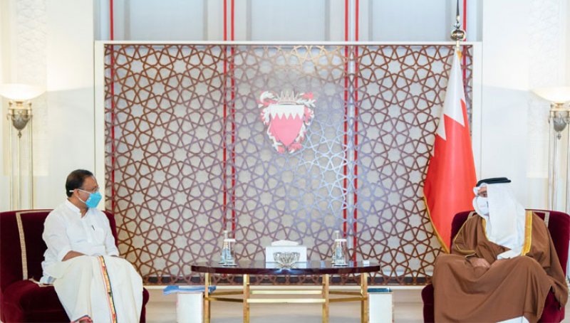 سمو ولي العهد رئيس مجلس الوزراء يؤكد على ما وصلت إليه العلاقات البحرينية الهندية من تقدم على كافة المستويات