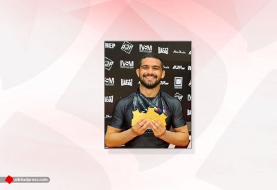 البحريني منفردي يحرز ثلاث ذهبيات في بطولة أبوظبي لمحترفي الجوجيتسو