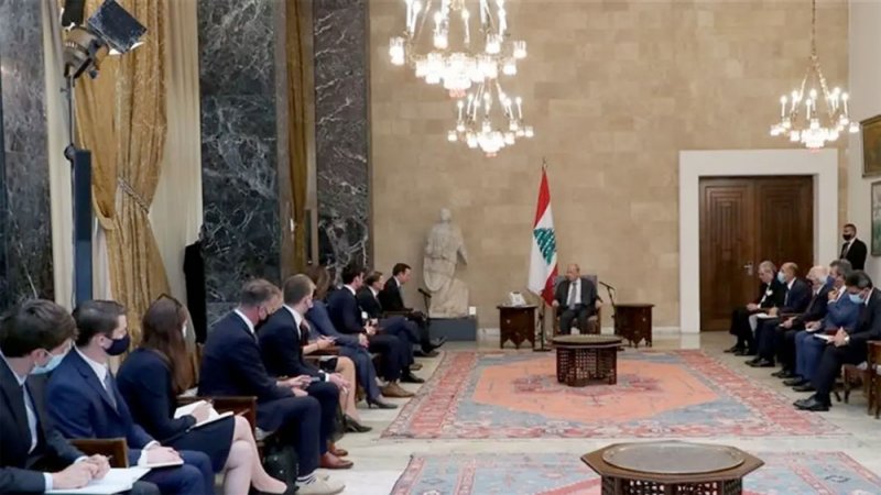 وفد أميركي يلتقي عون.. وبريطانيا: أزمة لبنان استثنائية