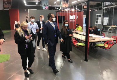 المؤيد يشهد حفل افتتاح منتدى روسيا العالمي للشباب