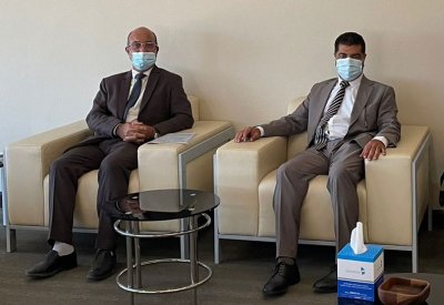 رئيس المؤسسة الوطنية لحقوق الإنسان يستقبل النائب سيد فلاح هاشم
