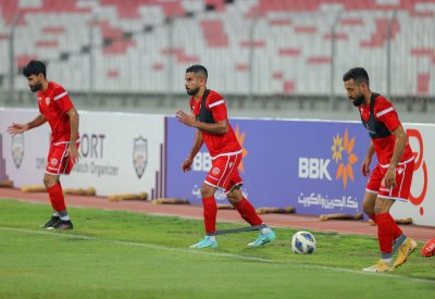 بالصور... الأحمر يواصل الإعداد لودية سبتمبر الثانية