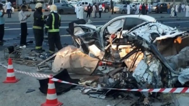 بالفيديو: حادث مروع في السعودية.. ولقطات موثقة تقشعر لها الأبدان