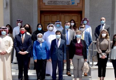 وفد من موظفي مجلسي النواب والشيوخ الأمريكي يطلعون على جهود المؤسسة الوطنية في نشر وتعزيز حقوق الإنسان