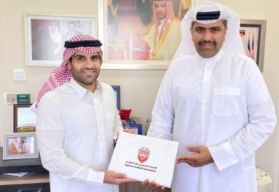 البوعينين يستقبل مدير المكتب الإقليمي للفيفا