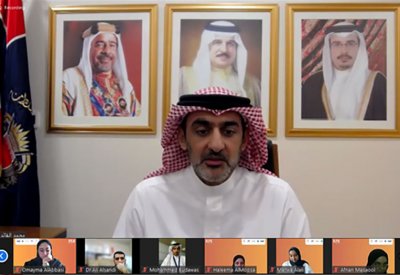 الرئيس التنفيذي لهيئة المعلومات: تولي الشباب لزمام المبادرة في المشاريع الوطنية يحقق رؤية البحرين 2030م