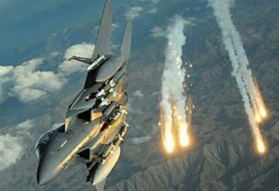 غارات للتحالف تدمر 15 قاعدة صاروخية للحوثيين شرق تعز