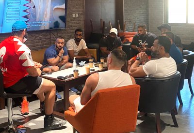 فنية كمال الأجسام تجتمع بلاعبي الصف الثاني للمنتخب الوطني