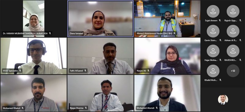 اللجنة البيئيّة بمطار البحرين الدولي تعقد ورشة عمل حول الإدارة الفعّالة للنفايات