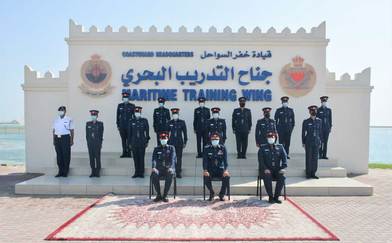 افتتاح دورتي اللغة الإنجليزية و مشغلي الرادار لضباط قيادة خفر السواحل