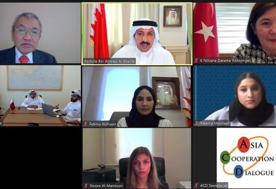 وكيل وزارة الخارجية للشؤون السياسية يرحب برئاسة مملكة البحرين حوار التعاون الآسيوي