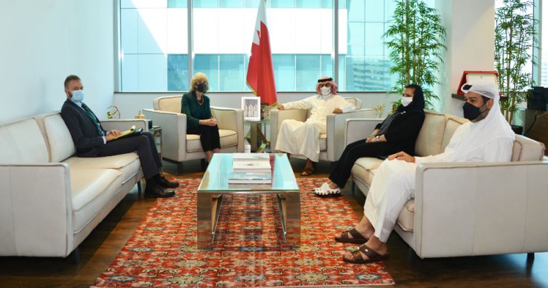 وزير الصناعة يستقبل القائم بأعمال سفارة أمريكا