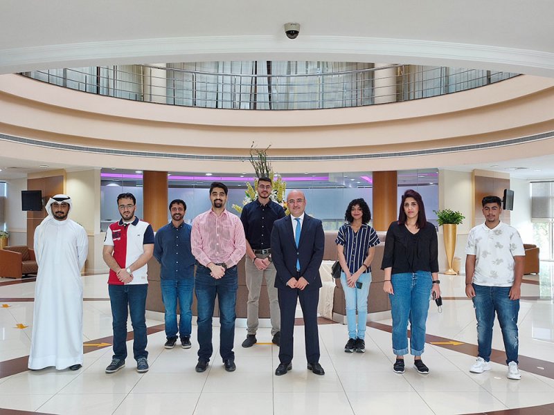 د.حسن الملا يؤكد التزام جامعة البحرين للتكنولوجيا بدعم ومساندة مجلس الطلبة