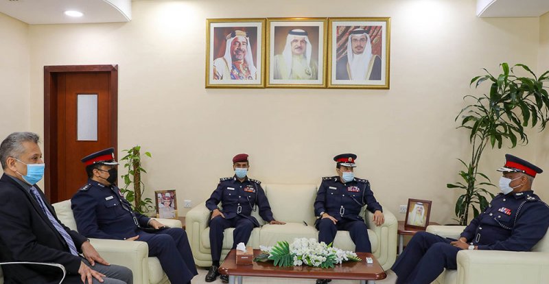 المفتش العام يقوم بزيارة إلى مديرية شرطة العاصمة ويشيد بمستوى الجاهزية الأمنية